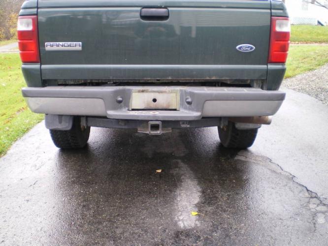 1998 Ford ranger rear chrome bumper #9