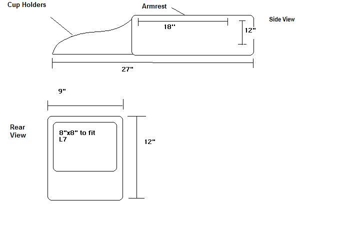 Center Console Enclosure Design? - Ranger-Forums - The Ultimate Ford ...