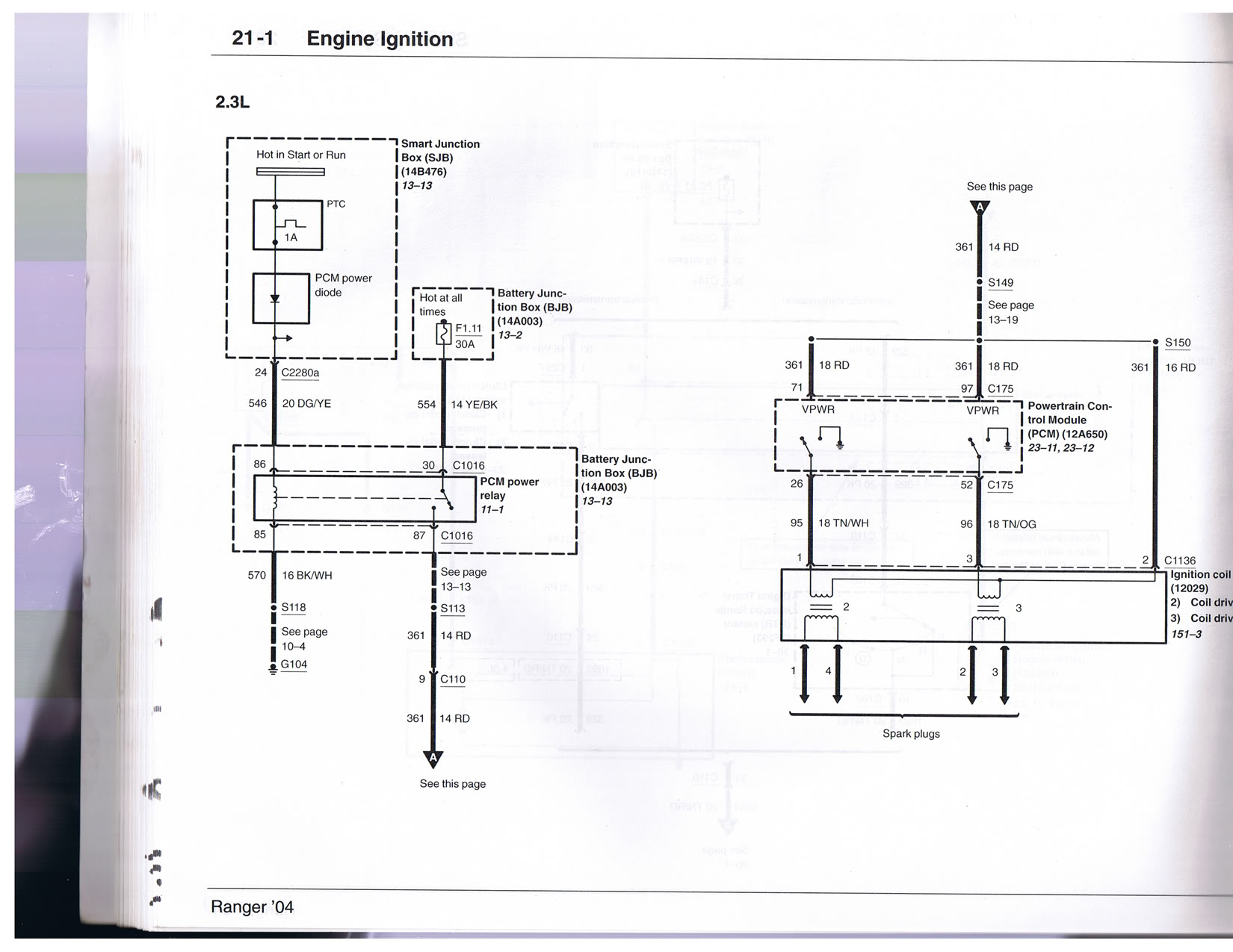 2004 Ford Ranger Wiring Diagram Images - Wiring Diagram Sample