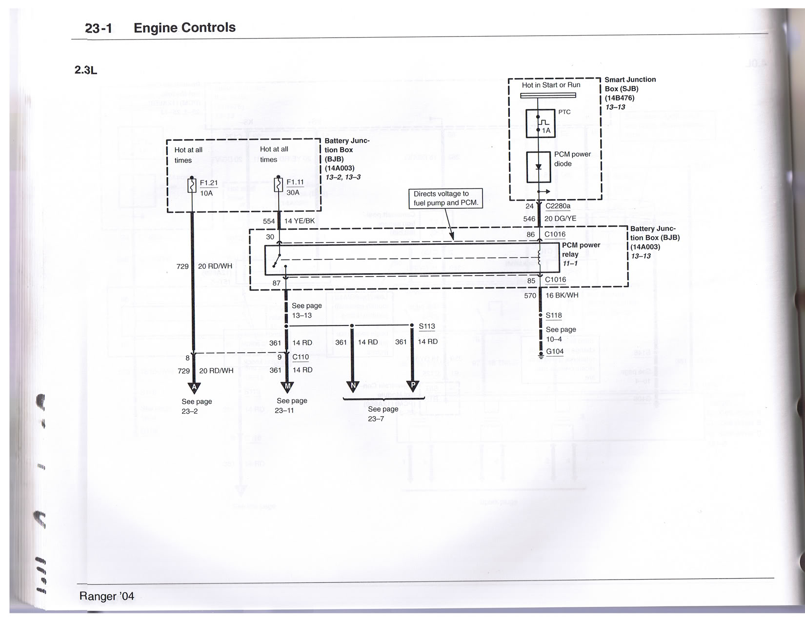 2004-2006 2.3 Wiring Diagram (HUGE pics) - Ranger-Forums - The Ultimate