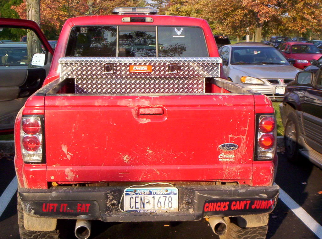 Share Your Truck  With Bumper  Sticker  Ranger Forums 