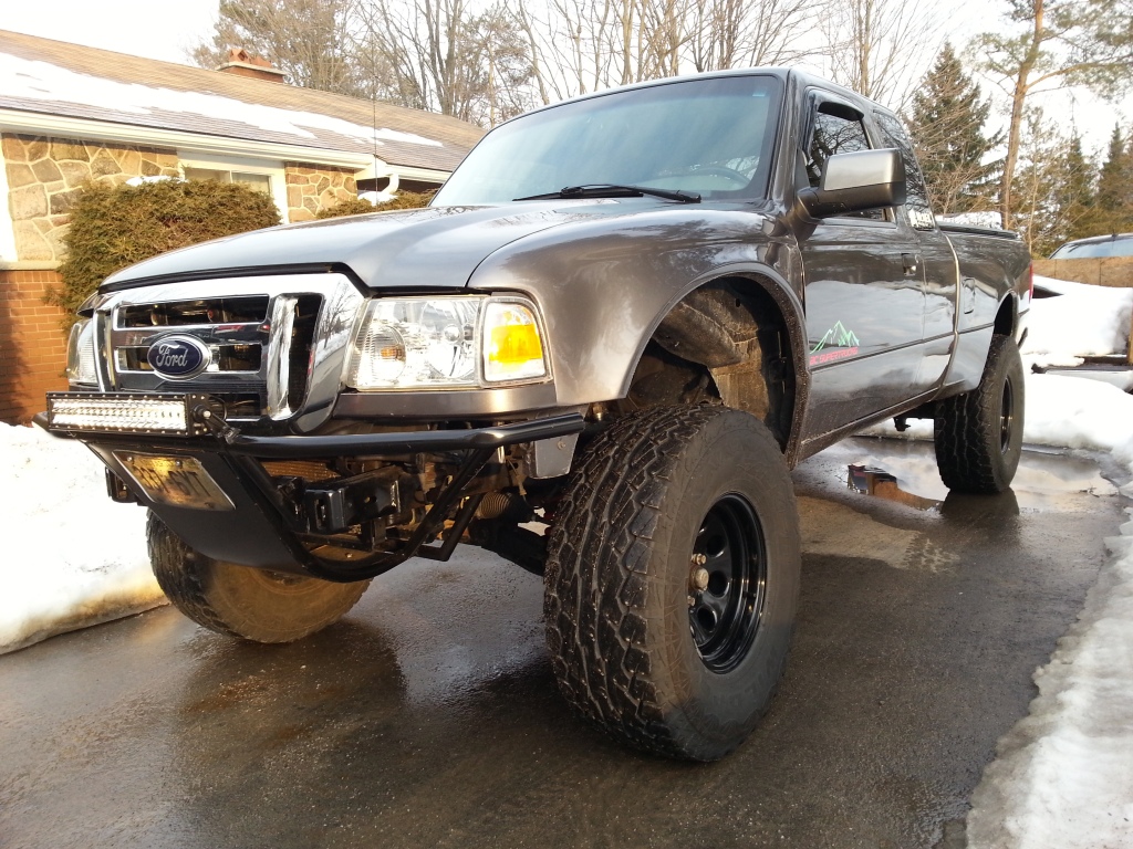 Front tube bumpers ford ranger #3