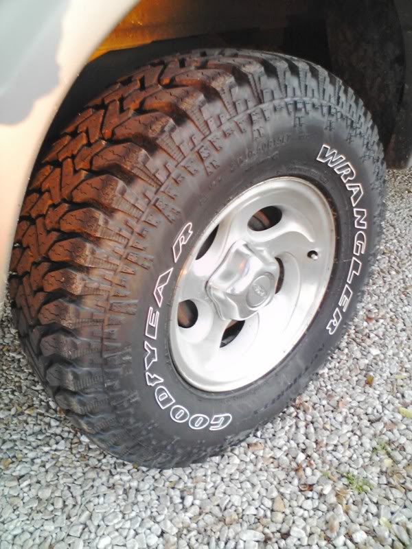 Bought new tires GOODYEAR WRANGLER AUTHORITY - Ranger-Forums - The Ultimate  Ford Ranger Resource