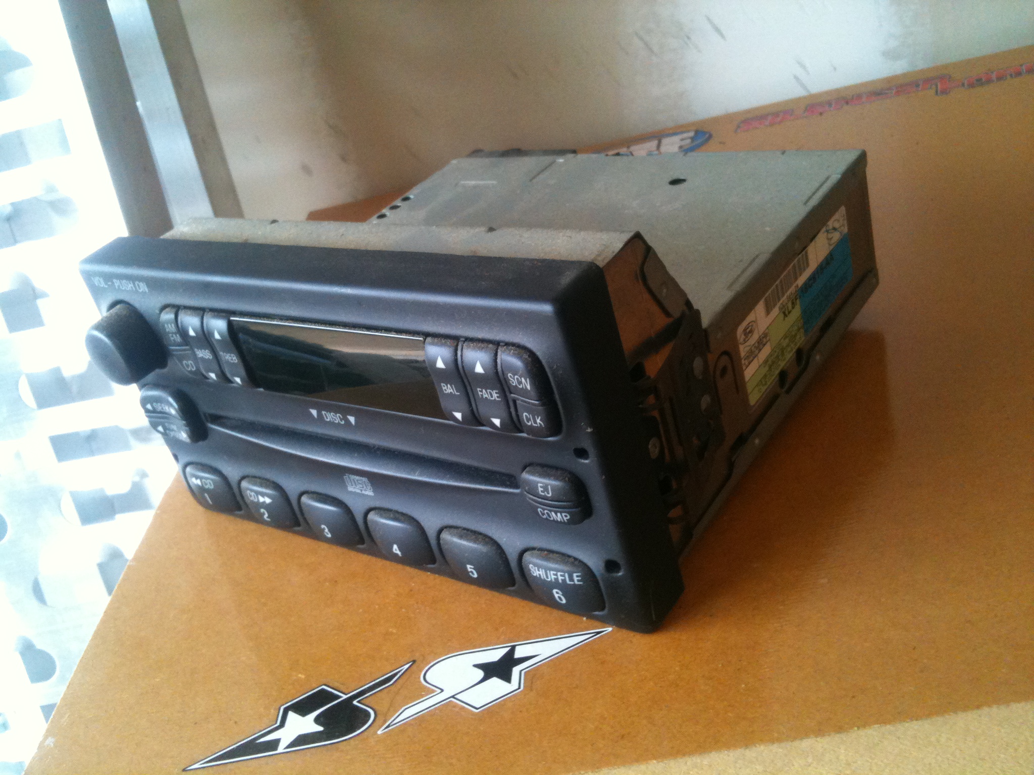 For Sale: 1999 XLT OEM radio CD player double din - GA - Ranger-Forums