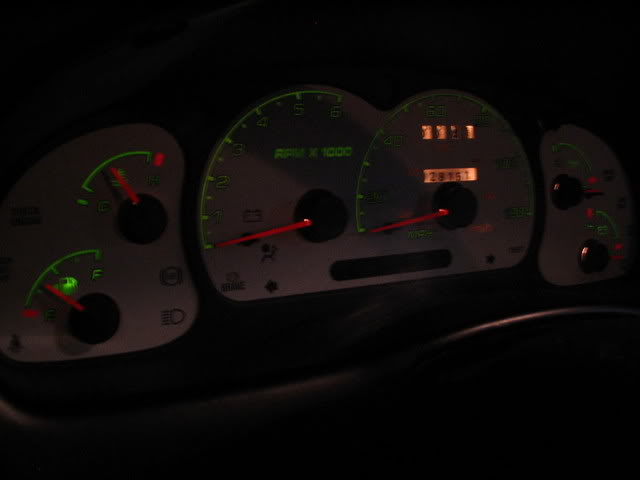 2000 ford ranger gauge cluster