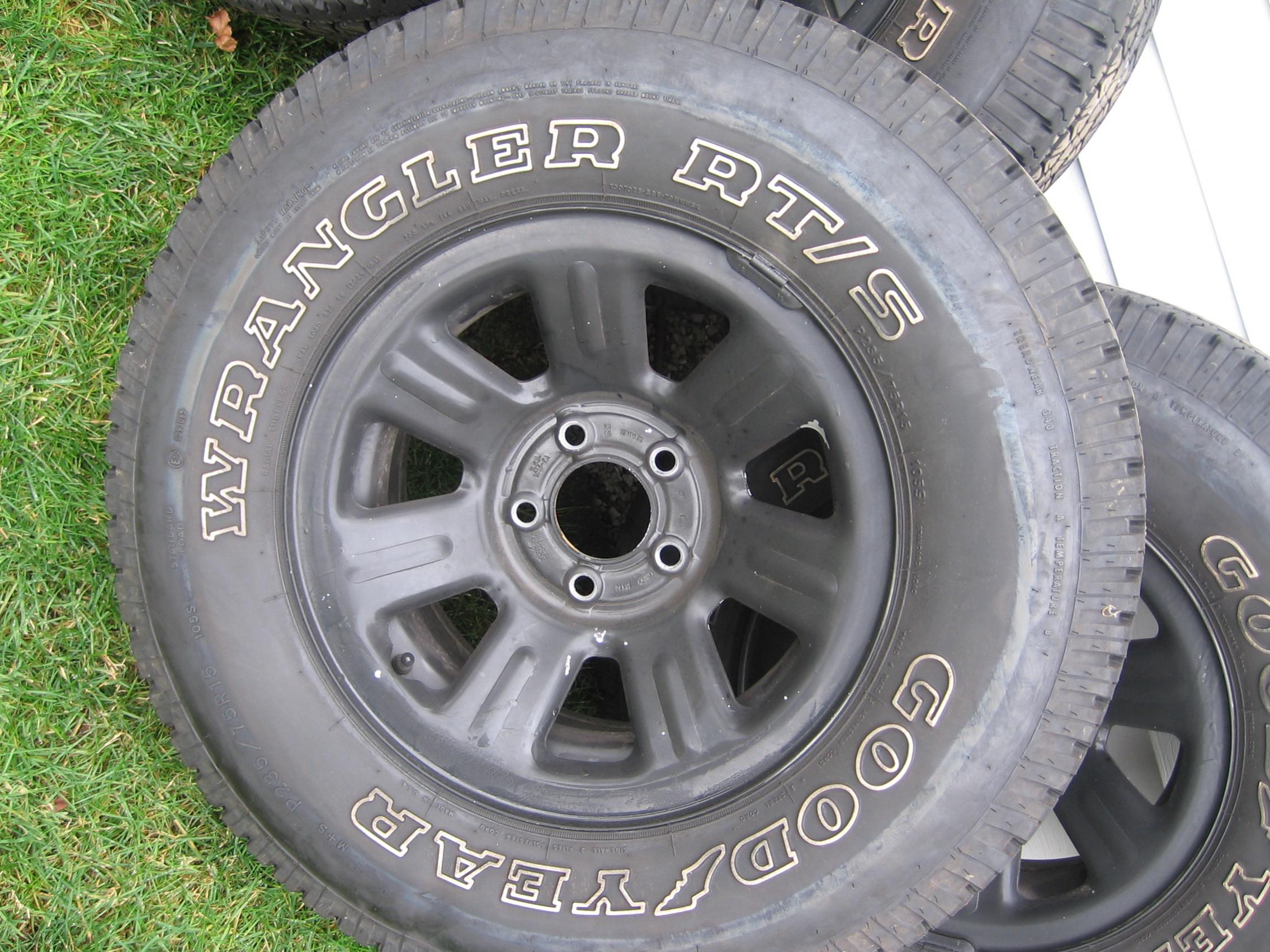 For Sale: goodyear wrangler rt/s tires ohio - Ranger-Forums - The Ultimate  Ford Ranger Resource
