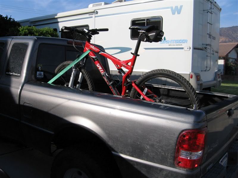 Home Made Bike Rack Itll Do For Now Ranger Forums The Ultimate