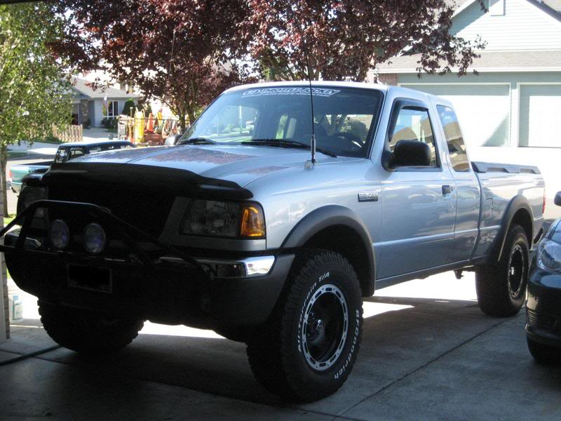 Pics Of 265 75 R16 Tires On A Stock Lift Ranger Forums The Ultimate Ford Ranger Resource