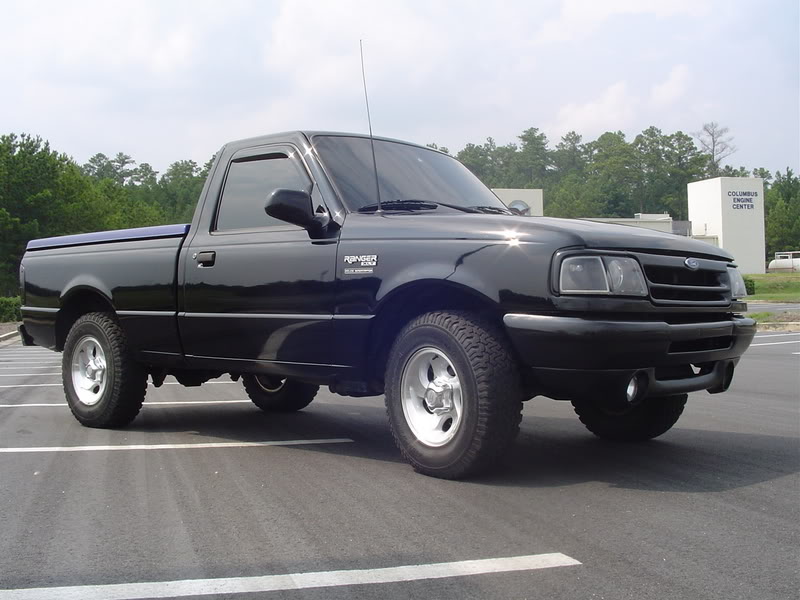 Ford Ranger Tire Size Chart